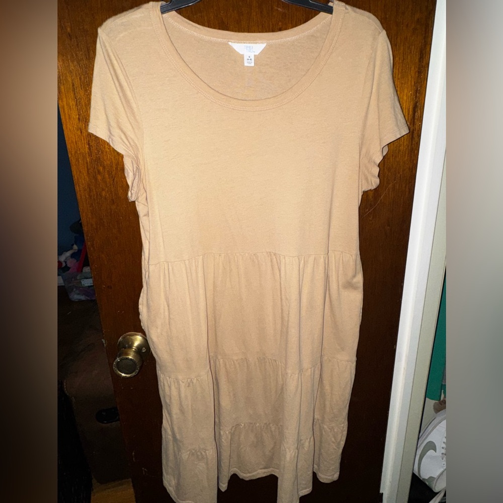 Time and Tru Women's Tan Top